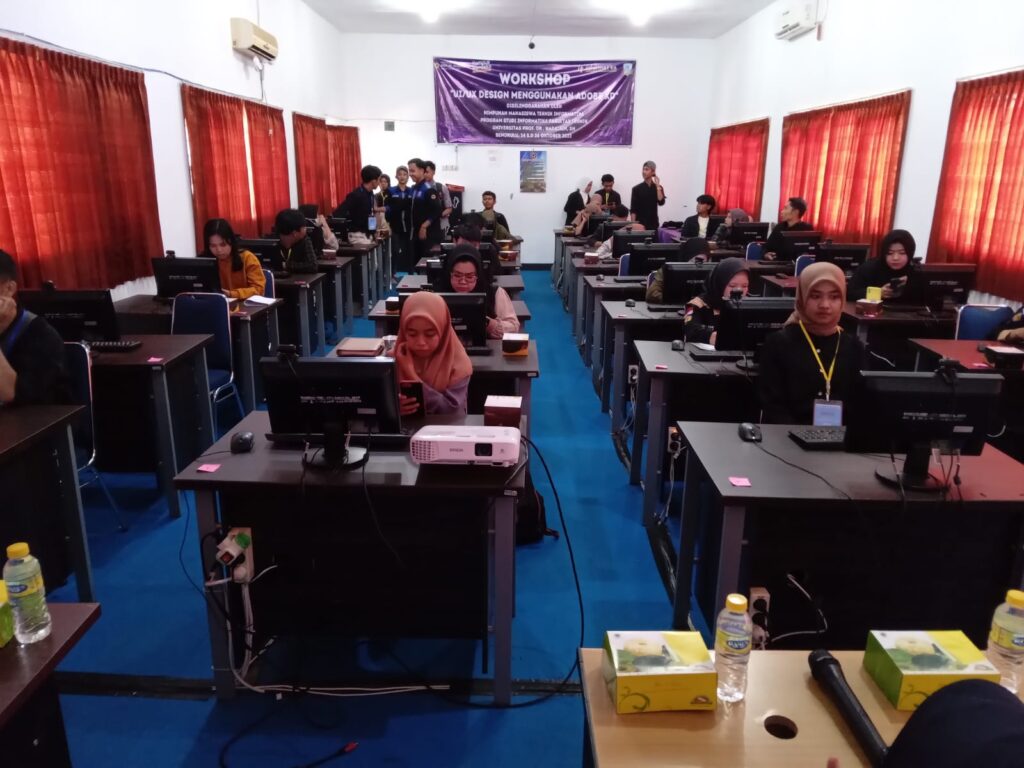Workshop UI/UX Design Menggunakan Adobe XD Sukses digelar HIMA-TI Unhaz ...
